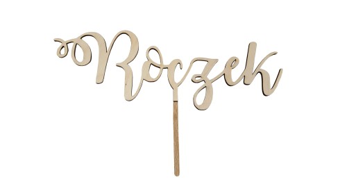 Topper na tort Roczek